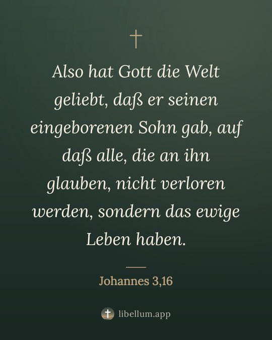 Vers als Bild im Design Tannengrün