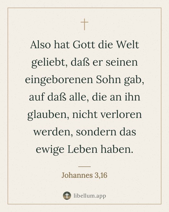 Vers als Bild im Design Leinen