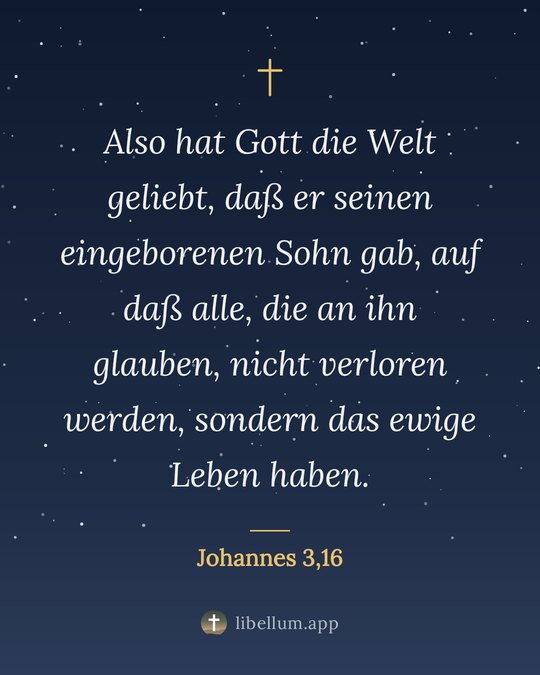 Vers als Bild im Design Sternennacht